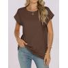 imageANRABESS Womens Tops Summer Cap Sleeve Basic Tee Shirts 2025 Trendy Loose Fit Casual Dressy Business Work Tshirts ClothesCoffee