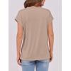 imageANRABESS Womens Tops Summer Cap Sleeve Basic Tee Shirts 2025 Trendy Loose Fit Casual Dressy Business Work Tshirts ClothesKhaki
