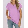 imageANRABESS Womens Tops Summer Cap Sleeve Basic Tee Shirts 2025 Trendy Loose Fit Casual Dressy Business Work Tshirts ClothesLilac
