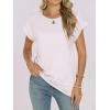 imageANRABESS Womens Tops Summer Cap Sleeve Basic Tee Shirts 2025 Trendy Loose Fit Casual Dressy Business Work Tshirts ClothesWhite