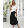 imageANRABESS Womens Wool Blend Tops Short Sleeve V Neck Soft Business Dressy Casual Pullover Sweater 2025 Trendy OutfitsBeige White