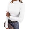 imageANRABESS Long Sleeve Thermal Shirt for Women Turtleneck Slim Fit Tshirt Top 2025 Fall Basic Tee Winter Underwear ClothesPure White