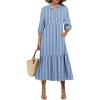 Stripe Blue White