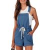 imageANRABESS Womens Overall Shorts Summer Casual Shortalls Loose Bib Rompers Beach Jumpsuit Vacation Jumpers Comfy ClothesDeep Blue
