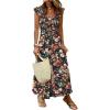 Print Orange Floral