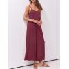 imageANRABESS Jumpsuits for Women Summer Casual Sleeveless Scoop Neck Spaghetti Straps Wide Leg One Piece Romper Beach OutfitsBurgundy