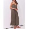 imageANRABESS Jumpsuits for Women Summer Casual Sleeveless Scoop Neck Spaghetti Straps Wide Leg One Piece Romper Beach OutfitsCoffee