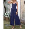 imageANRABESS Jumpsuits for Women Summer Casual Sleeveless Scoop Neck Spaghetti Straps Wide Leg One Piece Romper Beach OutfitsDeep Blue