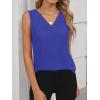 imageANRABESS Tank Top for Women Dressy Casual Business Work Blouses Sleeveless V Neck Textured Tops 2025 Spring Summer OutfitsRoyal Blue