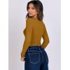 imageANRABESS Women Double Lined Long Sleeve Crop Tops Shirts Square Neck Tight Fitted Going Out TShirt Basic Tee Outfits 2025Caramel