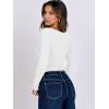 imageANRABESS Women Double Lined Long Sleeve Crop Tops Shirts Square Neck Tight Fitted Going Out TShirt Basic Tee Outfits 2025White