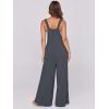 imageANRABESS Women Jumpsuits Overalls Wide Leg Casual Baggy Romper Boho Loose Bib Jumpers Sleeveless Straps 2025 Summer OutfitsDark Grey