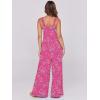 imageANRABESS Women Jumpsuits Overalls Wide Leg Casual Baggy Romper Boho Loose Bib Jumpers Sleeveless Straps 2025 Summer OutfitsHot Pink Floral