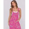 imageANRABESS Women Jumpsuits Overalls Wide Leg Casual Baggy Romper Boho Loose Bib Jumpers Sleeveless Straps 2025 Summer OutfitsHot Pink Floral