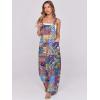 imageANRABESS Women Jumpsuits Overalls Wide Leg Casual Baggy Romper Boho Loose Bib Jumpers Sleeveless Straps 2025 Summer OutfitsMulticolor