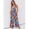imageANRABESS Women Jumpsuits Overalls Wide Leg Casual Baggy Romper Boho Loose Bib Jumpers Sleeveless Straps 2025 Summer OutfitsMulticolor