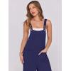 imageANRABESS Women Jumpsuits Overalls Wide Leg Casual Baggy Romper Boho Loose Bib Jumpers Sleeveless Straps 2025 Summer OutfitsNavy Blue