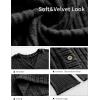 imageANRABESS Womens 2 Piece Lounge Pajama Sets Ribbed Long Sleeve Button Top Matching Pants Sleepwear PJ Set 2025 Fall OutfitsBlack