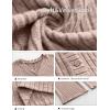 imageANRABESS Womens 2 Piece Lounge Pajama Sets Ribbed Long Sleeve Button Top Matching Pants Sleepwear PJ Set 2025 Fall OutfitsTan