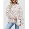 imageANRABESS Women Camo Hoodies Long Sleeve Maple Leaf Print Fleece Oversized Casual Pullover Sweatshirt 2025 Fall Preppy ClothesKhaki