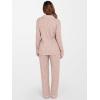 imageANRABESS Women Pajama Lounge Sets 2025 Fall 2 Piece Outfits Ribbed Long Sleeve Matching PJ Set Sleepwear LoungewearLight Brown