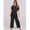 imageANRABESS Women Linen Jumpsuits 2025 Summer Casual Loose Short Sleeve Wide Leg One Piece Jumper Romper Outfits Trendy ClothesBlack