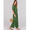 imageANRABESS Women Linen Jumpsuits 2025 Summer Casual Loose Short Sleeve Wide Leg One Piece Jumper Romper Outfits Trendy ClothesGreen