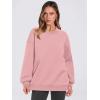 imageANRABESS Womens Oversized V Neck Sweatshirt Fleece Long Sleeve Hoodies Pullover Comfy Top Outfits 2025 Teen Preppy ClothesPink