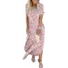 imageANRABESS Womens Summer Maxi Dress Short Sleeve Casual Loose Long T Shirt Dresses Split Vacation Beach Sundress Travel OutfitsFloral Blue Pink