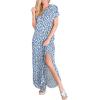 imageANRABESS Womens Summer Maxi Dress Short Sleeve Casual Loose Long T Shirt Dresses Split Vacation Beach Sundress Travel OutfitsFloral Bule