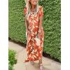 imageANRABESS Womens Summer Maxi Dress Short Sleeve Casual Loose Long T Shirt Dresses Split Vacation Beach Sundress Travel OutfitsFloral Orange