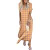 imageANRABESS Womens Summer Maxi Dress Short Sleeve Casual Loose Long T Shirt Dresses Split Vacation Beach Sundress Travel OutfitsFloral Yellow Purple
