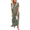 imageANRABESS Womens Summer Maxi Dress Short Sleeve Casual Loose Long T Shirt Dresses Split Vacation Beach Sundress Travel OutfitsOlive