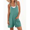 imageANRABESS Womens Rompers Summer Casual Loose Sleeveless Overalls Spaghetti Strap Shorts Jumpsuit 2025 Beach Vacation OutfitsCyan