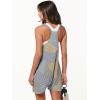imageANRABESS Womens Rompers Summer Casual Loose Sleeveless Overalls Spaghetti Strap Shorts Jumpsuit 2025 Beach Vacation OutfitsDiamond Stripe