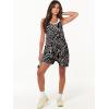 imageANRABESS Womens Rompers Summer Casual Loose Sleeveless Overalls Spaghetti Strap Shorts Jumpsuit 2025 Beach Vacation OutfitsZebra