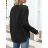 imageANRABESS 2025 Fall Fashion Sweatshirt for Women Raw Edges Long Sleeve Shirts Crewneck Loose Fit Curve Hem Pullover TopsBlack