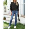 imageANRABESS 2025 Fall Fashion Sweatshirt for Women Raw Edges Long Sleeve Shirts Crewneck Loose Fit Curve Hem Pullover TopsBlack