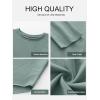 imageANRABESS 2025 Fall Fashion Sweatshirt for Women Raw Edges Long Sleeve Shirts Crewneck Loose Fit Curve Hem Pullover TopsGreen