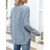 imageANRABESS 2025 Fall Fashion Sweatshirt for Women Raw Edges Long Sleeve Shirts Crewneck Loose Fit Curve Hem Pullover TopsLight Blue
