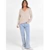 imageANRABESS Long Sleeve Shirts for Women V Neck Casual Fall Tops Loose Fit Lightweight Sweaters Tunic Fashion 2025 ClothesBeige