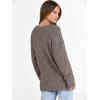 imageANRABESS Long Sleeve Shirts for Women V Neck Casual Fall Tops Loose Fit Lightweight Sweaters Tunic Fashion 2025 ClothesDeep Coffee
