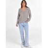 imageANRABESS Long Sleeve Shirts for Women V Neck Casual Fall Tops Loose Fit Lightweight Sweaters Tunic Fashion 2025 ClothesGrey Begie