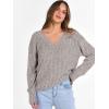 imageANRABESS Long Sleeve Shirts for Women V Neck Casual Fall Tops Loose Fit Lightweight Sweaters Tunic Fashion 2025 ClothesGrey Begie