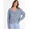 imageANRABESS Long Sleeve Shirts for Women V Neck Casual Fall Tops Loose Fit Lightweight Sweaters Tunic Fashion 2025 ClothesLight Blue