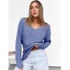 imageANRABESS Long Sleeve Shirts for Women V Neck Casual Fall Tops Loose Fit Lightweight Sweaters Tunic Fashion 2025 ClothesNavy Blue