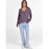 imageANRABESS Long Sleeve Shirts for Women V Neck Casual Fall Tops Loose Fit Lightweight Sweaters Tunic Fashion 2025 ClothesPurple