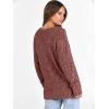 imageANRABESS Long Sleeve Shirts for Women V Neck Casual Fall Tops Loose Fit Lightweight Sweaters Tunic Fashion 2025 ClothesRust