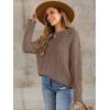 imageANRABESS Sweaters for Women Oversized Crewneck Long Sleeve Casual Loose Cable Knit Pullover Tops 2025 Fall Winter OutfitsCoffee