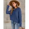 imageANRABESS Sweaters for Women Oversized Crewneck Long Sleeve Casual Loose Cable Knit Pullover Tops 2025 Fall Winter OutfitsDeep Blue